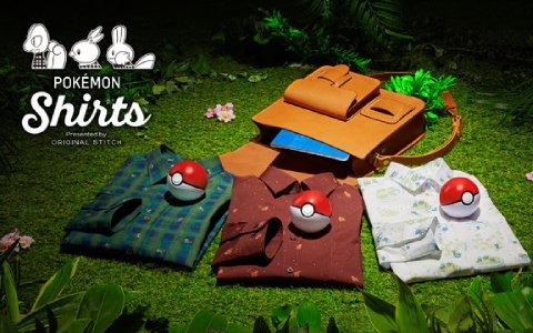 「ポケモンシャツ」に「ルビー・サファイア」のポケモン柄が登場！第1弾として34種の新デザインが追加