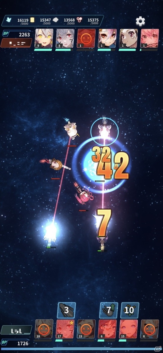 「ステラメイデン ～リフレクスター～」のゲームシステムや海王星など星がモチーフの登場キャラクターが公開！の画像14
