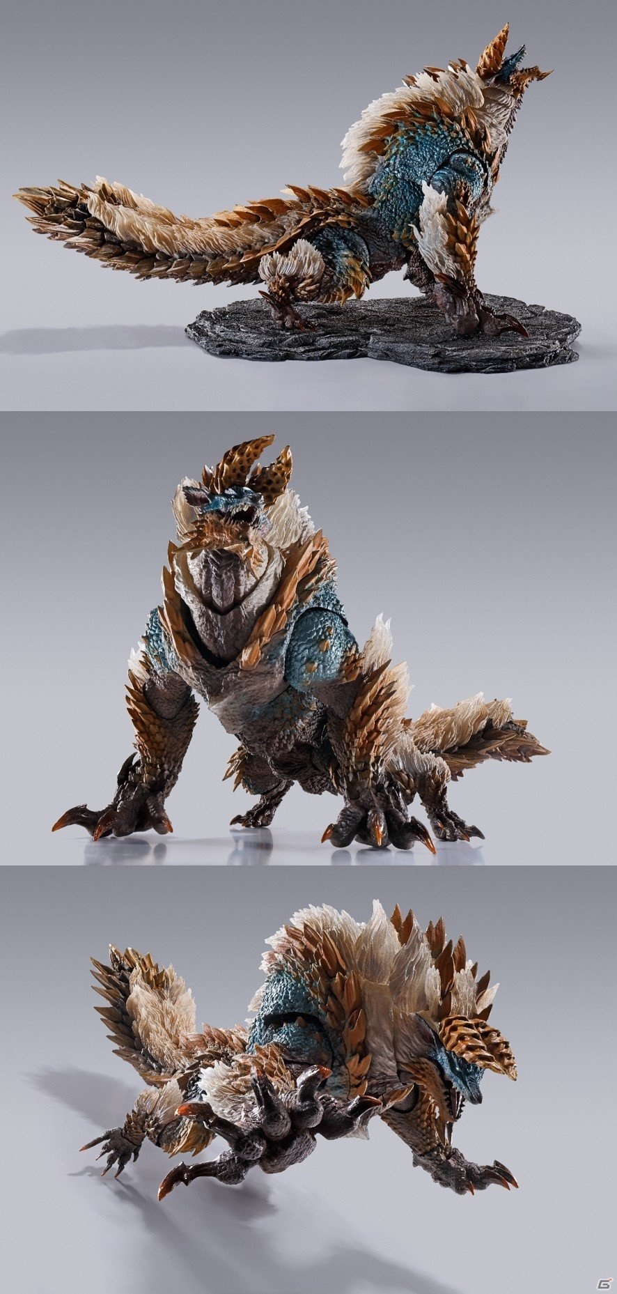 かわいい新作 S H Monsterarts モンスターハンター ジンオウガ 可動フィギュア ゲームキャラクター