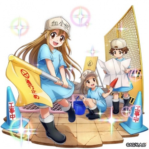 転スラ&amp;はたらく細胞　キャラボード10コセット はたらく細胞』公式 on X: 