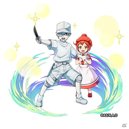 「逆転オセロニア」TVアニメ「はたらく細胞」とのコラボが3月5日より実施！赤血球や白血球、血小板がガチャに登場の画像2