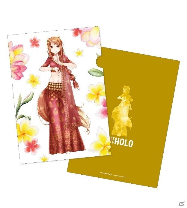 「狼と香辛料」文倉十氏による描き下ろしイラスト「ホロ インド民族衣装ver.」のグッズ11種が受注開始！の画像12