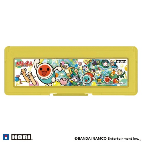 「太鼓の達人」をイメージしたSwitch用カードケースとmicroSDカードアタッチメント、microSDカードのセットが登場！の画像2