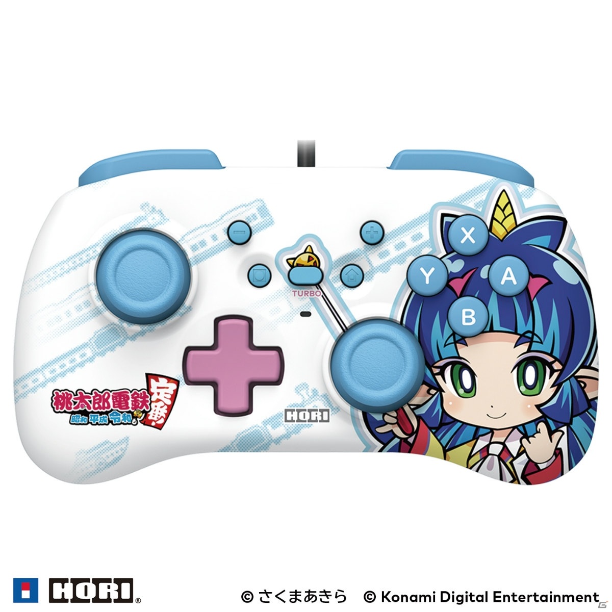 「桃太郎電鉄 ～昭和 平成 令和も定番！～」から桃太郎・夜叉姫2種のSwitch用「ホリパッド ミニ」が4月に発売！の画像3