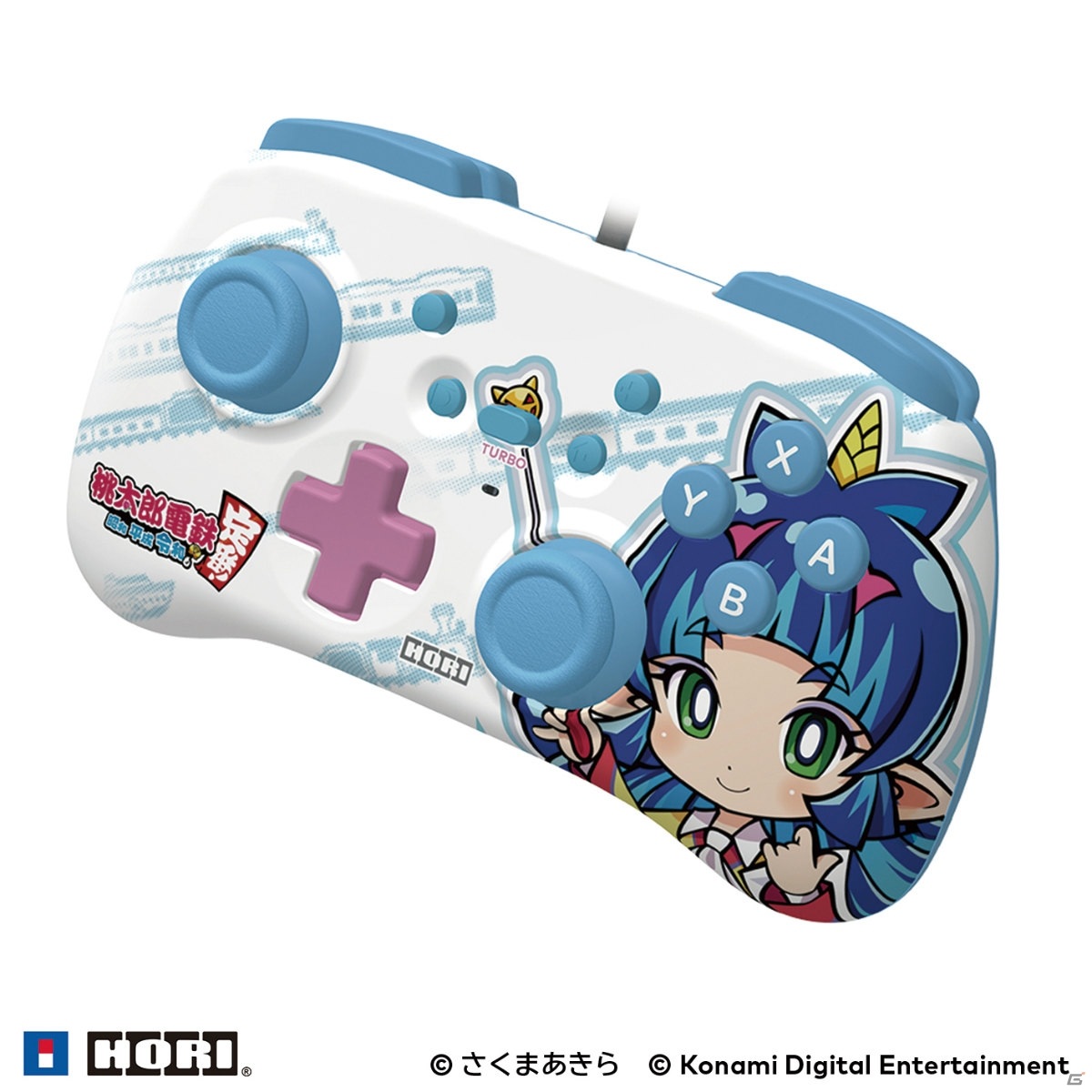 「桃太郎電鉄 ～昭和 平成 令和も定番！～」から桃太郎・夜叉姫2種のSwitch用「ホリパッド ミニ」が4月に発売！の画像5