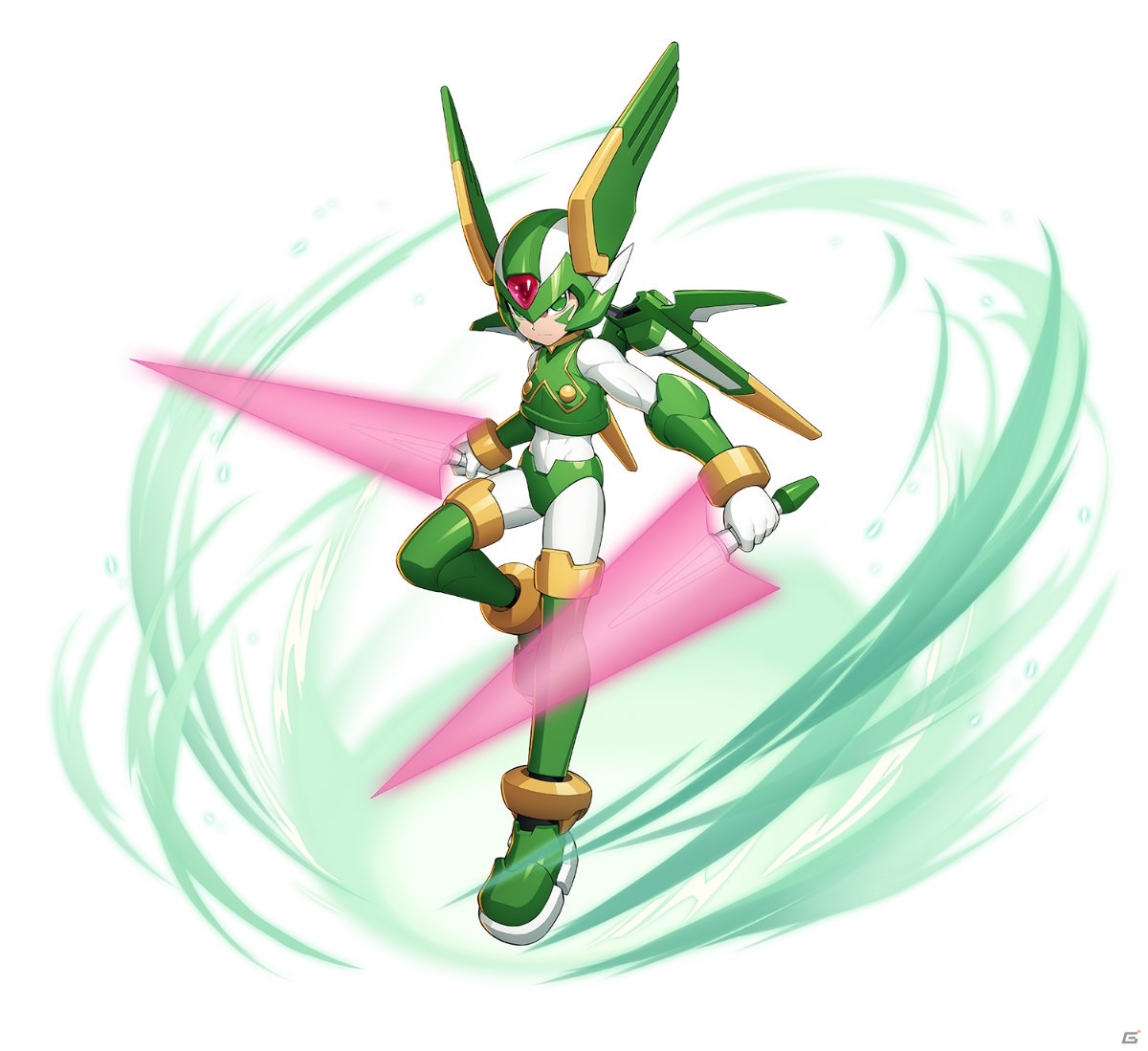 ロックマンゼロ　くじA賞　ハルピュイア ロックマンX DiVE」ハルピュイアがプレイアブル参戦！「ダイヴカード