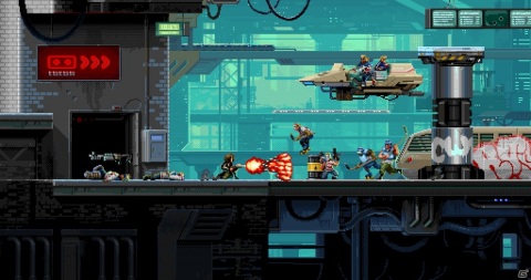 80年代のレトロでハードボイルドな世界観が楽しめる2D横スクロールアクション「HUNTDOWN」がSwitch向けに発売！の画像7
