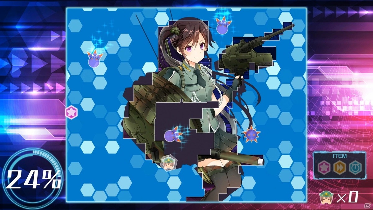 懐かしの陣取りゲームが遊べる「りっく☆じあ～す サイバーパニック！」のPS4/Switch版が3月11日に発売！の画像8