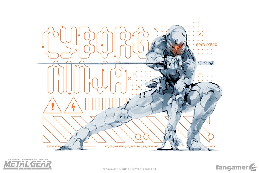 「メタルギアソリッド」ソリッド・スネーク、サイボーグ忍者のTシャツなどグッズ7点がFangamer Japanに登場！の画像13