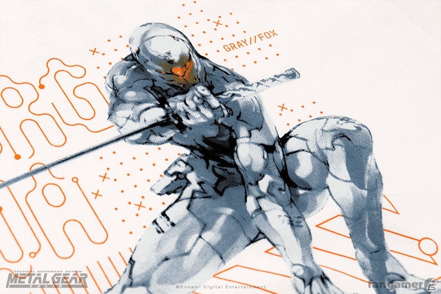 「メタルギアソリッド」ソリッド・スネーク、サイボーグ忍者のTシャツなどグッズ7点がFangamer Japanに登場！の画像17