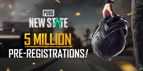 「PUBG」を基に開発されている新作アプリ「PUBG :NEW STATE」の事前登録者数が500万人を突破！の画像1