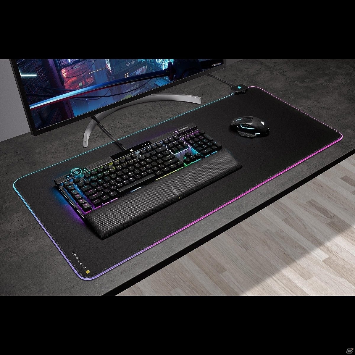 RGBライティング対応の特大ゲーミングマウスパッド「CORSAIR MM700 RGB」が3月13日に発売！の画像6