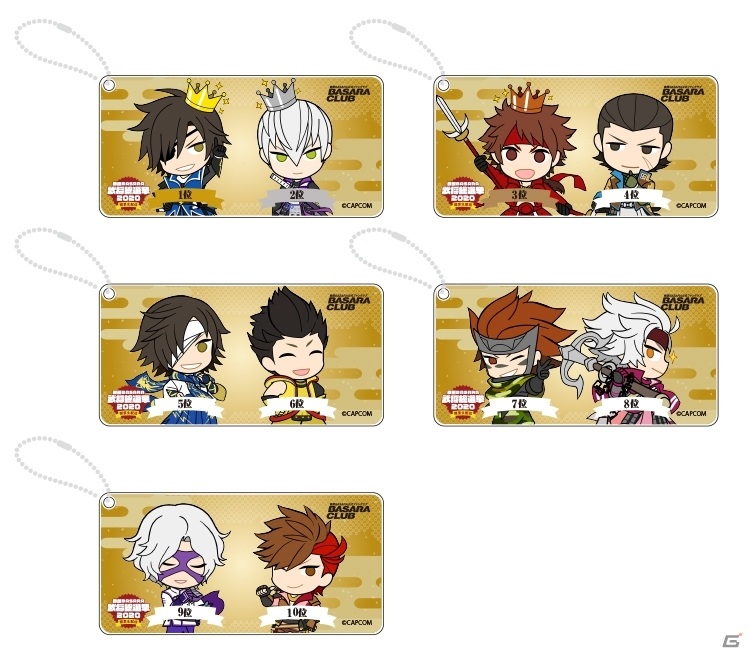 戦国BASARA』武将総選挙2020 開票生配信」グッズ化アイテムの受注販売