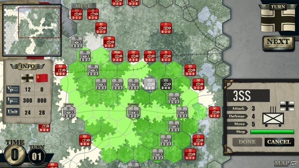 タブレットウォーゲーム「デミヤンスク包囲戦‐Battle for Frozen Pocket at Demjansk‐」が先行配信！の画像6