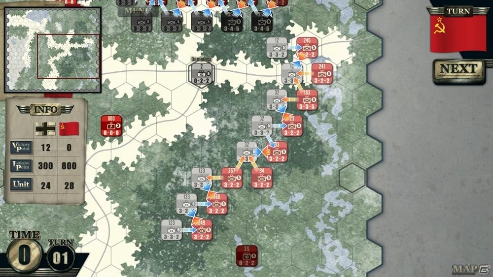 タブレットウォーゲーム「デミヤンスク包囲戦‐Battle for Frozen Pocket at Demjansk‐」が先行配信！の画像7