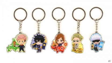「呪術廻戦」のご当地限定メタルキーホルダーが発売！アクリルスタンドやクッキーなども順次発売予定の画像2