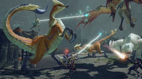 「モンスターハンターライズ」ジンオウガとナルガクルガの登場が判明！「百竜夜行」の詳細や新要素「入れ替え技」も紹介の画像10