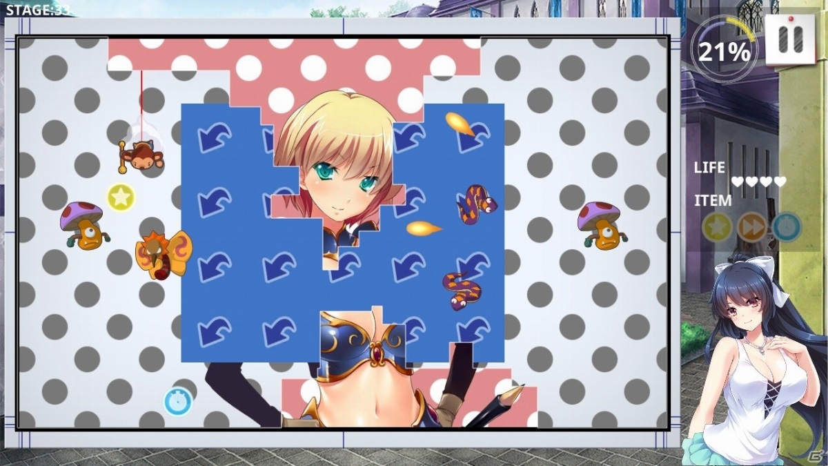 陣取りゲーム「Pretty Girls Panic! PLUS」がSteamでリリース！20％オフのセールも実施の画像4