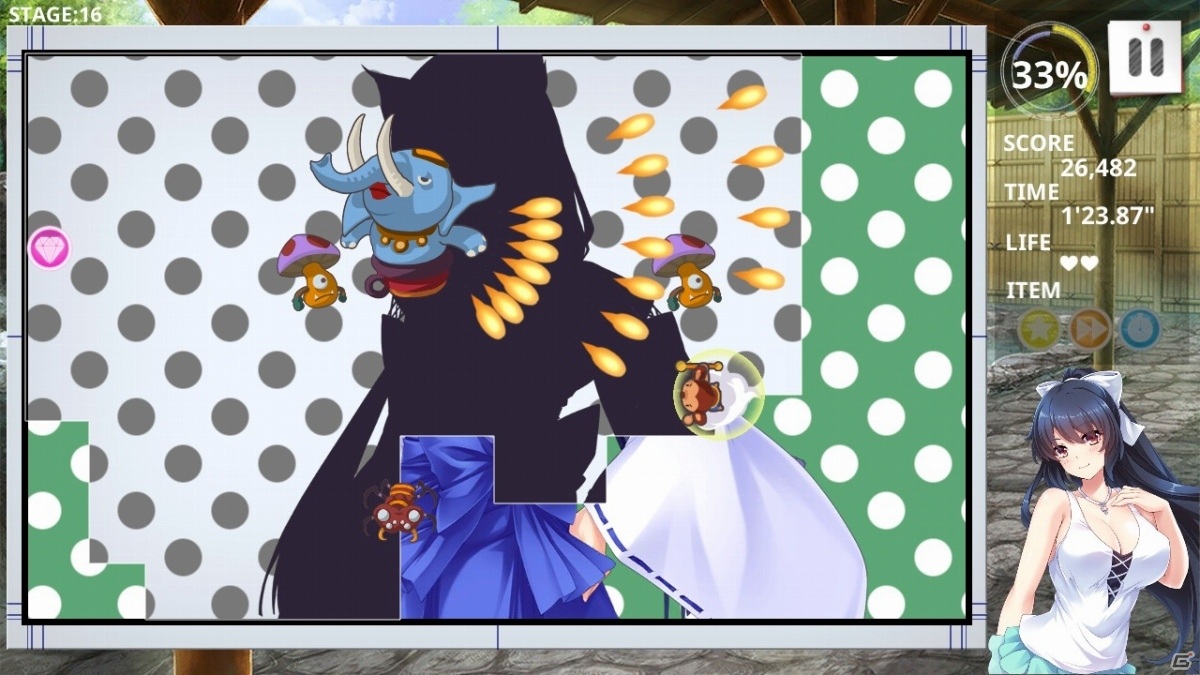 陣取りゲーム「Pretty Girls Panic! PLUS」がSteamでリリース！20％オフのセールも実施の画像5