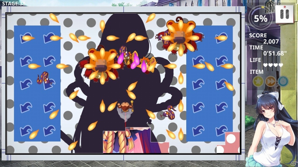 陣取りゲーム「Pretty Girls Panic! PLUS」がSteamでリリース！20％オフのセールも実施の画像6