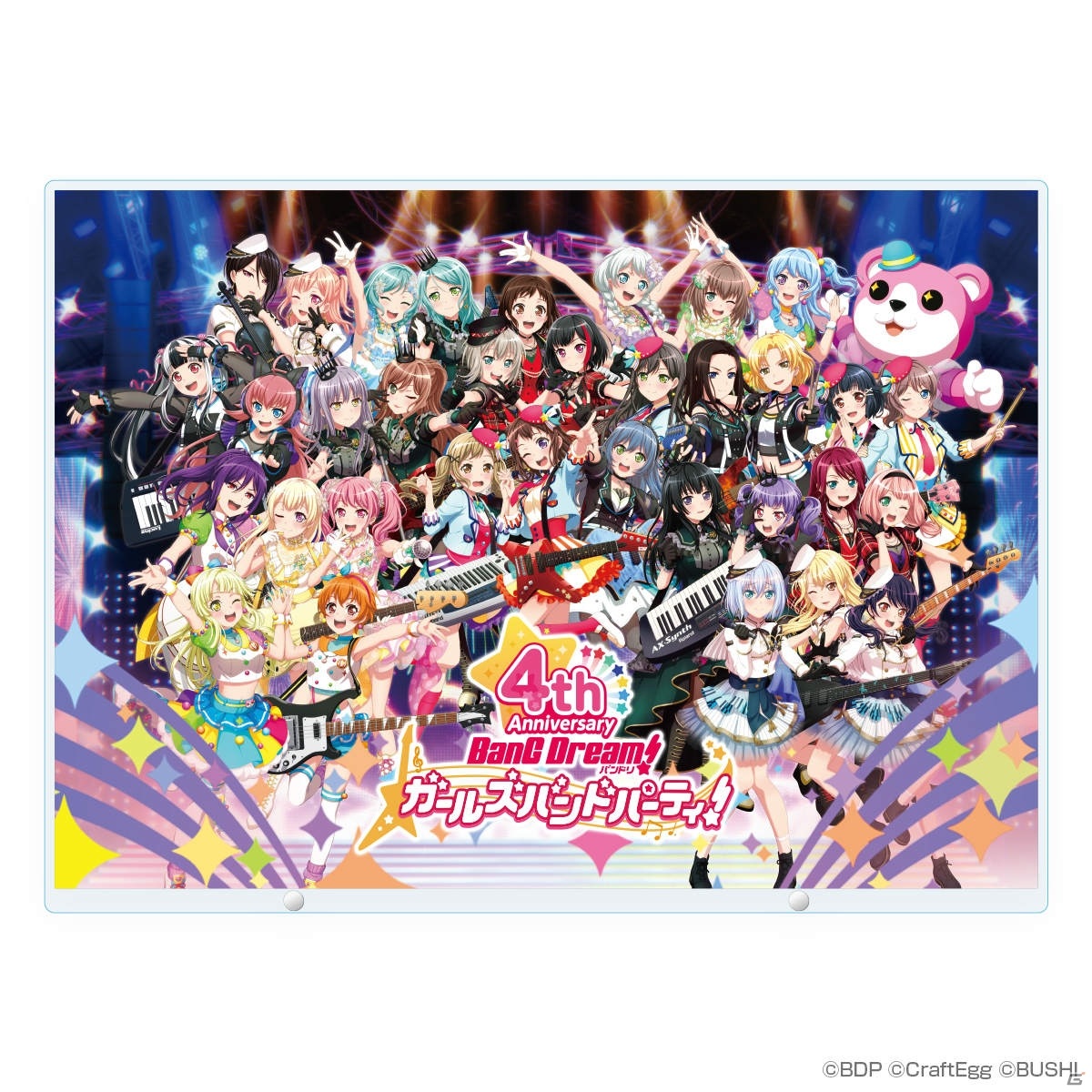 「バンドリ！ ガールズバンドパーティ！」4周年記念グッズがCraft Egg Storeで予約開始！の画像9