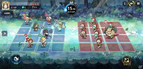 可愛らしい英雄をフュージョンさせて戦う戦略ディフェンスRPG「アルカナタクティクス」がiOS/Android向けにサービス開始！の画像2