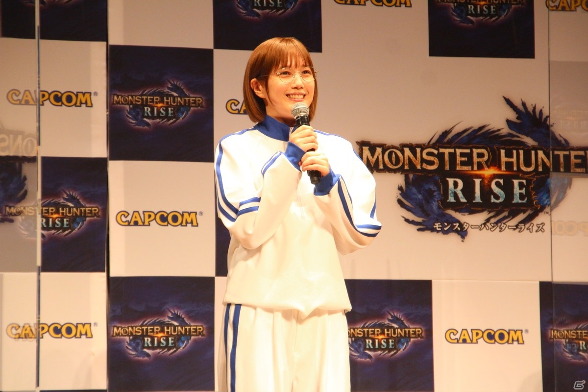 本田翼さん出演の新cmや 百竜夜行 の実機プレイも公開 モンスターハンターライズ デジタルライブイベントレポート ゲーム情報サイト Gamer