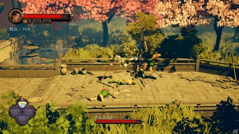 棒とキックを組み合わせて悪と戦うベルトスクロールアクション「ナインモンキー 功夫の秘儀」がPS4/Switchで3月18日に配信！の画像5