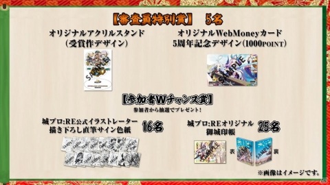 「御城プロジェクト:RE」5周年記念のデザインコンテストが3月23日より開催！の画像4