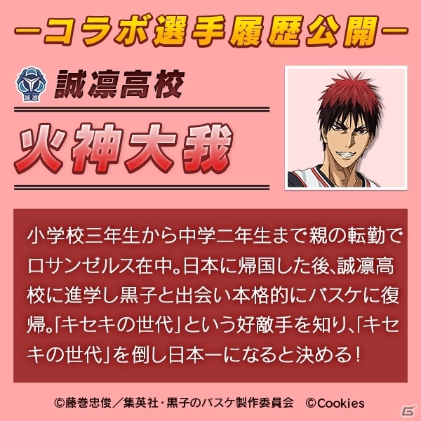 シティダンク2 にて 黒子のバスケ とのコラボが4月下旬に実施 黒子たちがプレイアブルキャラクターとして参戦 ゲーム情報サイト Gamer