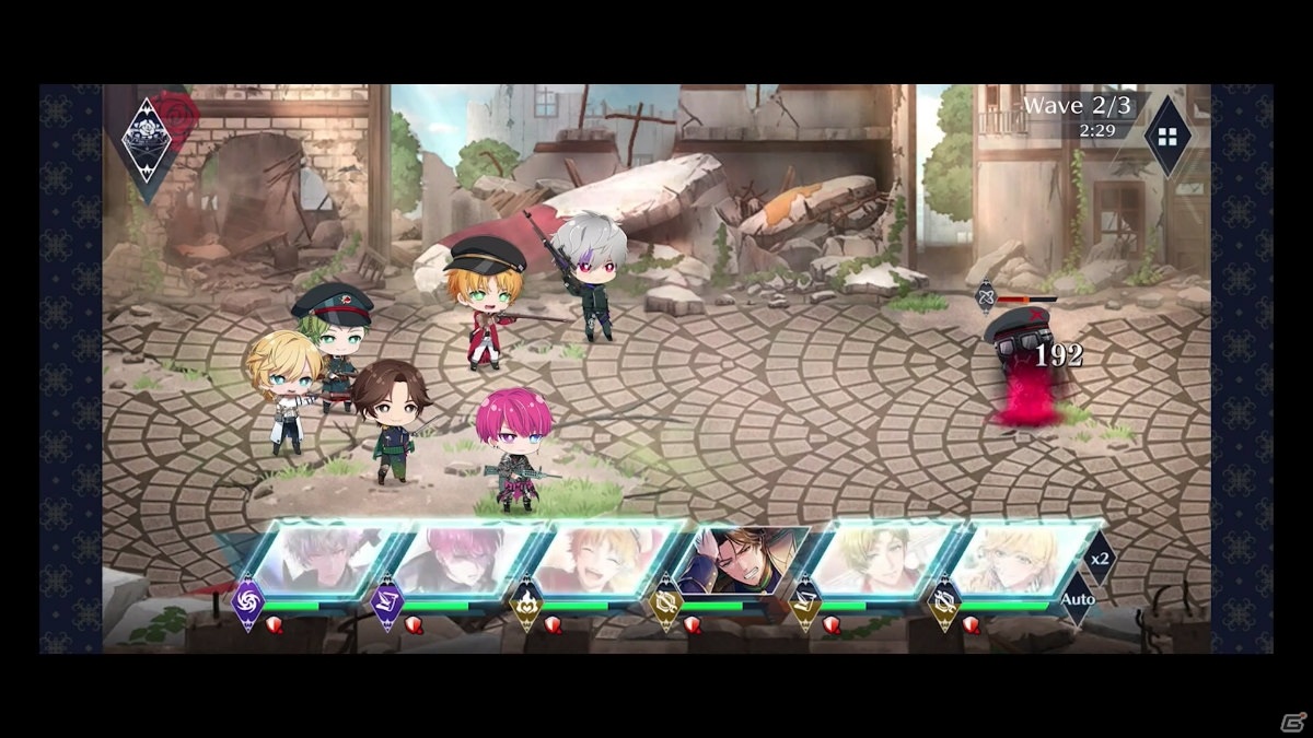 千銃士:Rhodoknight」のバトル画面が公開！田所陽向さん、立花慎之介