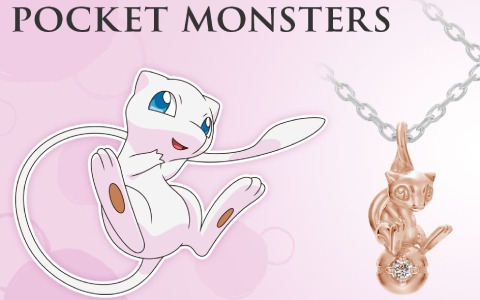 ポケットモンスター ミュウをモチーフにしたネックレスのピンクゴールドコーティングver が予約開始 ゲーム情報サイト Gamer