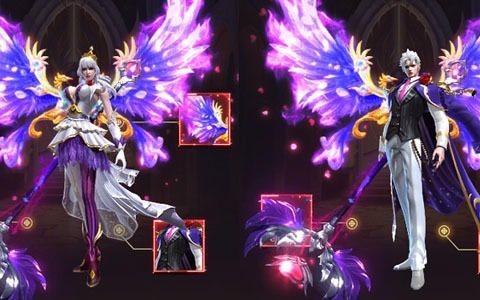 「ラスト・ラグナロク」新衣装「紫鳶の恋」が報酬のホワイトデーイベントが開催！新妖精と新従者も登場