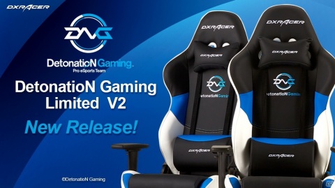 ゲーミングチェアブランド・DXRacerとPro eSportsチーム「DetonatioN Gaming」のコラボレーションモデル第2弾が登場！の画像1