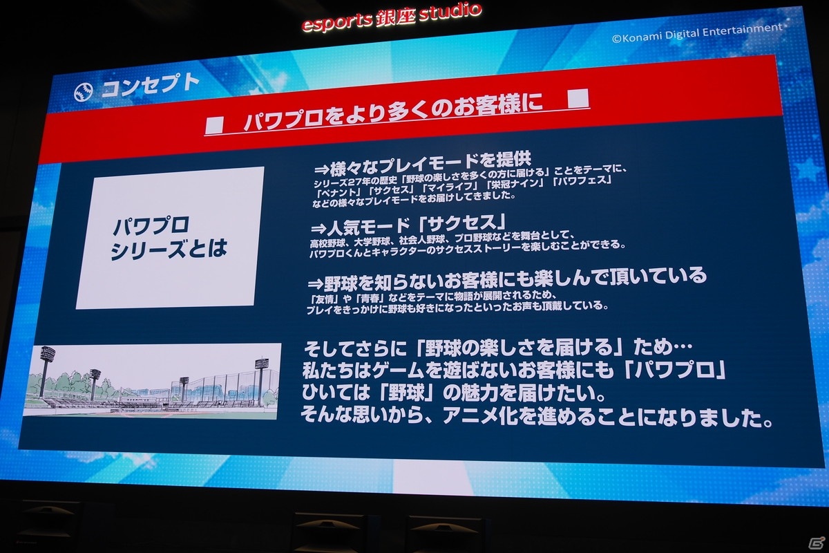 独特の等身を見事に落とし込んだwebアニメ パワフルプロ野球 パワフル高校編 の上映会をレポート ゲーム情報サイト Gamer