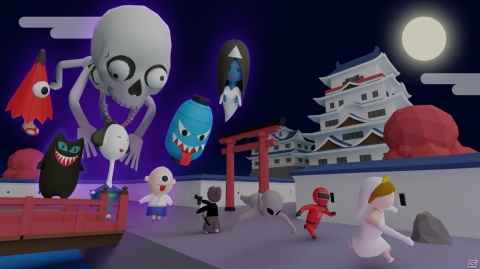 3gooからカジュアルゲームアプリ「妖怪バトル」が配信！暴れる妖怪たちを退治するアクションシューターゲームの画像1