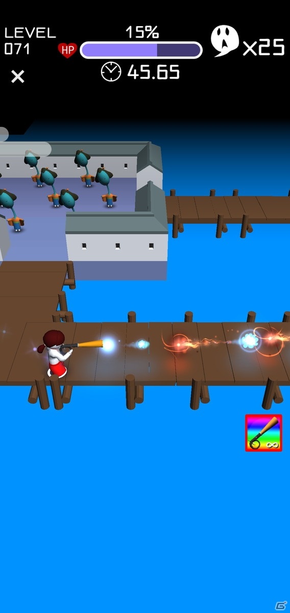 3gooからカジュアルゲームアプリ「妖怪バトル」が配信！暴れる妖怪たちを退治するアクションシューターゲームの画像9