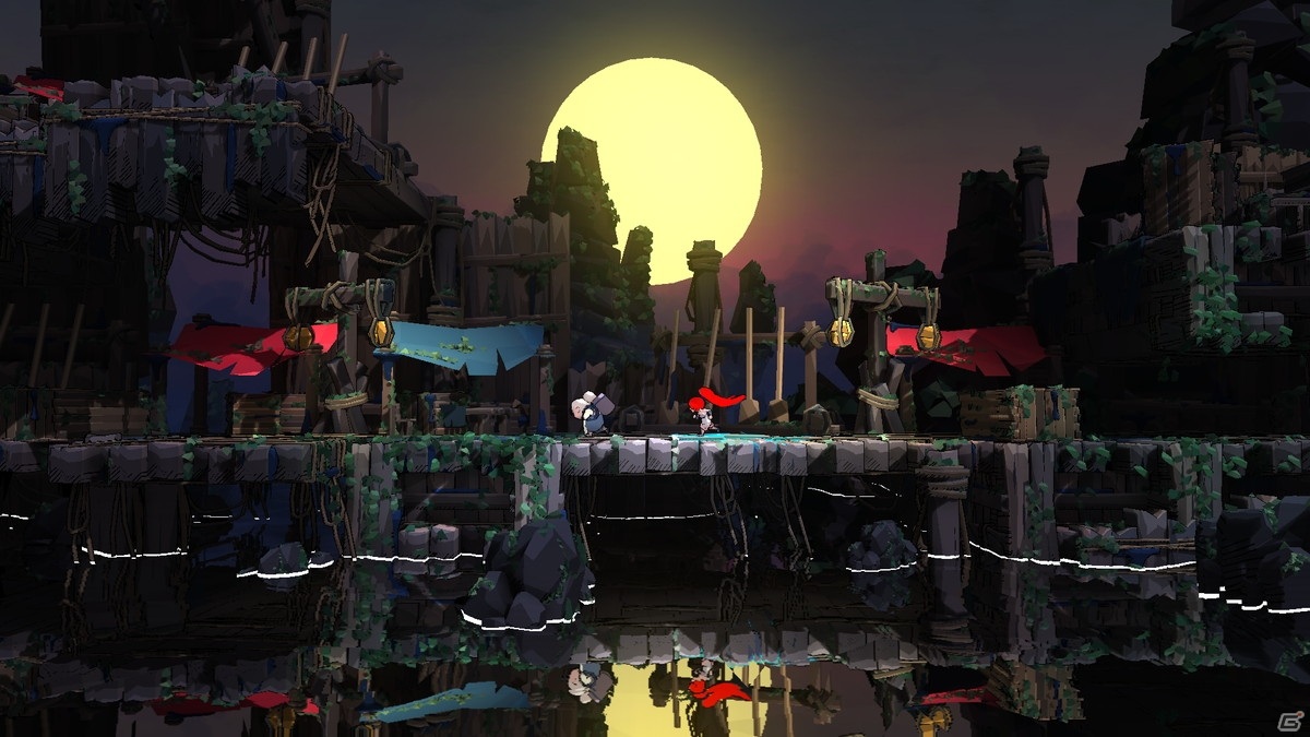 Switch版「ダークウォーター スライム・インベーダー」が配信！少女とおばあさんの協力プレイが特徴のファンタジーアクションゲームの画像2