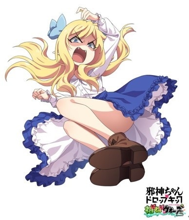 「邪神ちゃんドロップキックねばねばウォーズ」描き下ろしイラスト「パーフェクト邪神ちゃん」とゲーム内モーションが初公開！の画像1