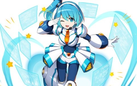 ロックマンX DiVE」のナビゲーター・リコがプレイアブルキャラとして