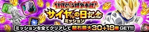 「ドラゴンボールZ ドッカンバトル」サイヤの日記念キャンペーンが開催！DOKKANフェスには超サイヤ人ブロリーが登場の画像3