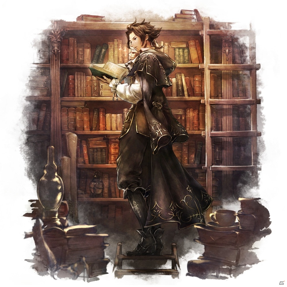 「OCTOPATH TRAVELER 大陸の覇者」にサイラスが登場！スクエニカフェ限定グッズが当たる記念キャンペーンが実施の画像2