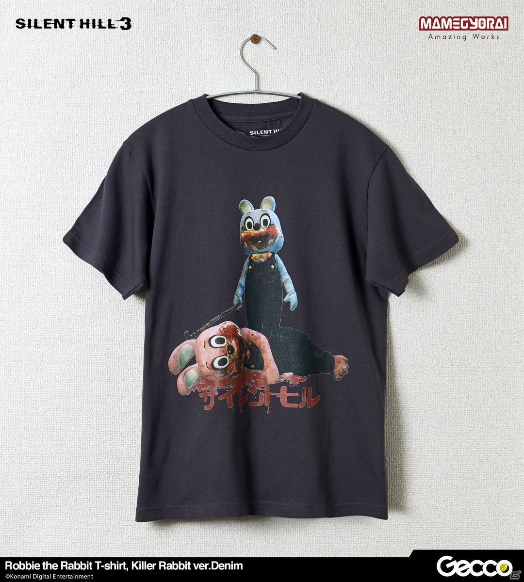 「サイレントヒル」のマスコットキャラ的存在「ロビー・ザ・ラビット」のTシャツが再登場！の画像1