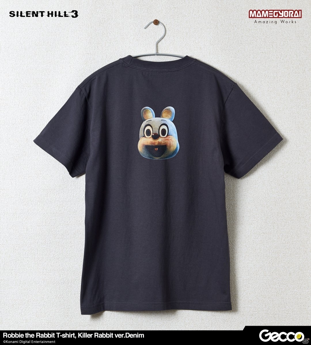 「サイレントヒル」のマスコットキャラ的存在「ロビー・ザ・ラビット」のTシャツが再登場！の画像2