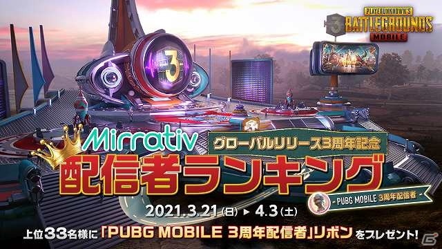 「PUBG MOBILE」Royale Pass シーズン18が開始！3月21日にはグローバルリリース3周年記念特設サイトがオープンの画像12