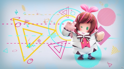 「Fall Guys: Ultimate Knockout」キズナアイさんとのコラボスキンが3月27日に登場！の画像1