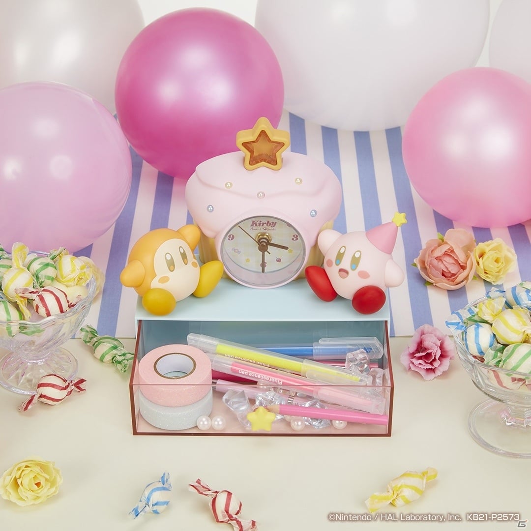 「一番くじ 星のカービィ あま～いひととき。」が4月23日より順次発売！ぬいぐるみや時計つきチェストが登場の画像5