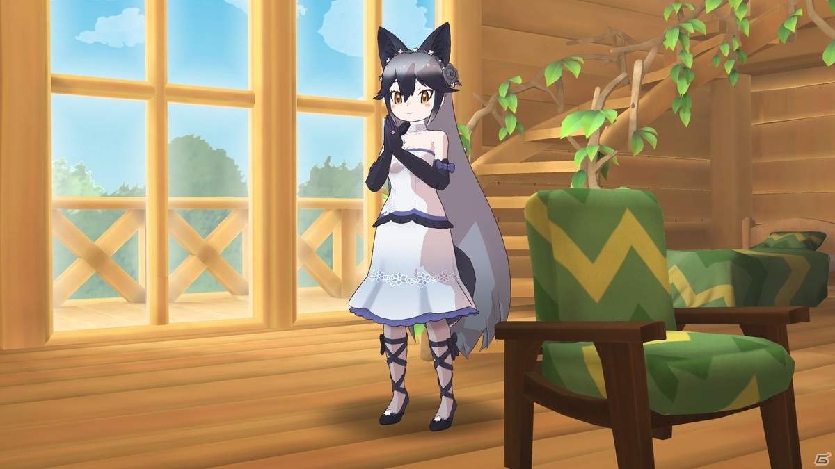「けものフレンズ3」1.5周年記念！初期☆4フレンズ8人の特別な着替え「パーティードレス」を紹介の画像13