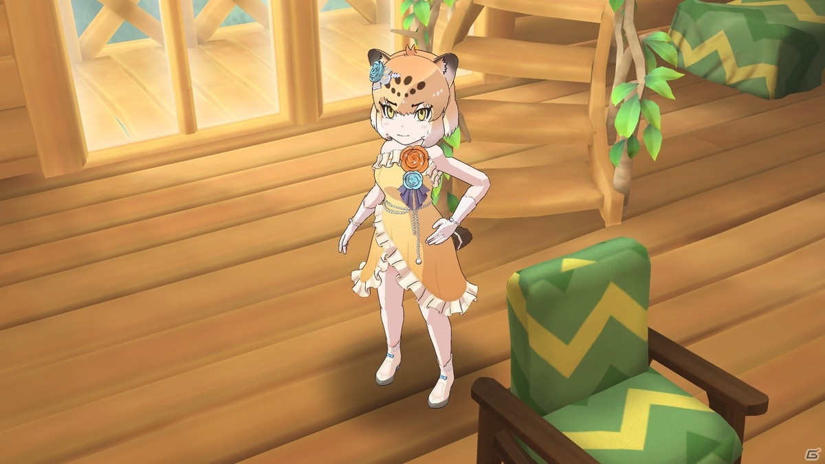 「けものフレンズ3」1.5周年記念！初期☆4フレンズ8人の特別な着替え「パーティードレス」を紹介の画像18