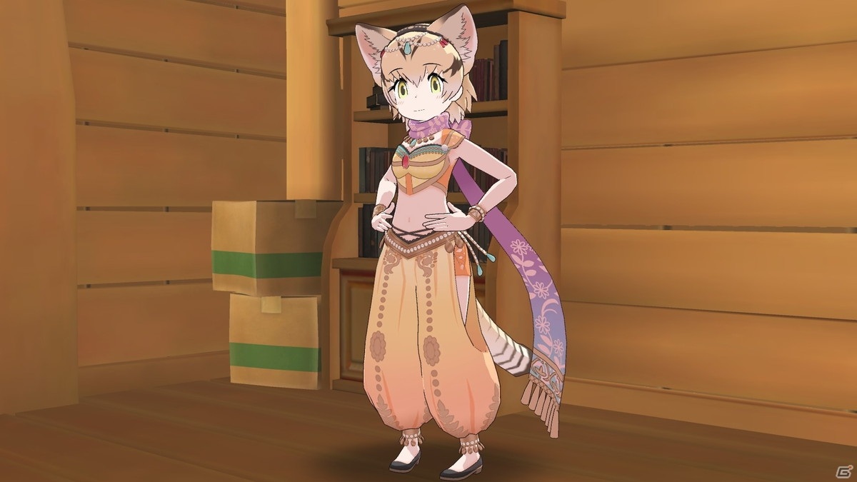 「けものフレンズ3」1.5周年記念！初期☆4フレンズ8人の特別な着替え「パーティードレス」を紹介の画像24